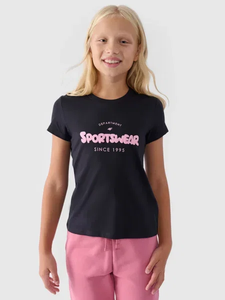 Tricou copii 4f negru