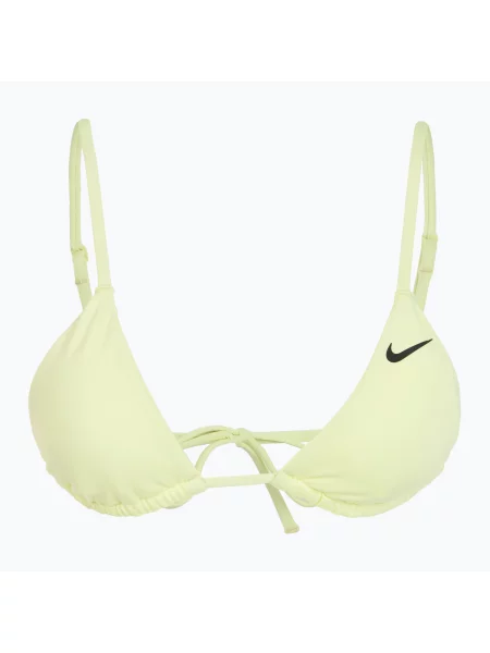 Nike Essential Triangle Bikini Горна част на бански едва ли не волтова зелено