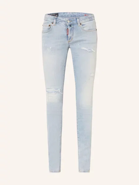 Skinny Džíny navy blue modré