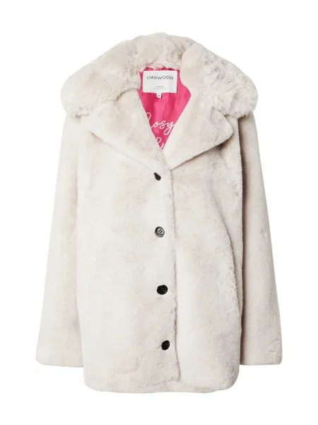 OAKWOOD Palton de iarnă KANDA ecru