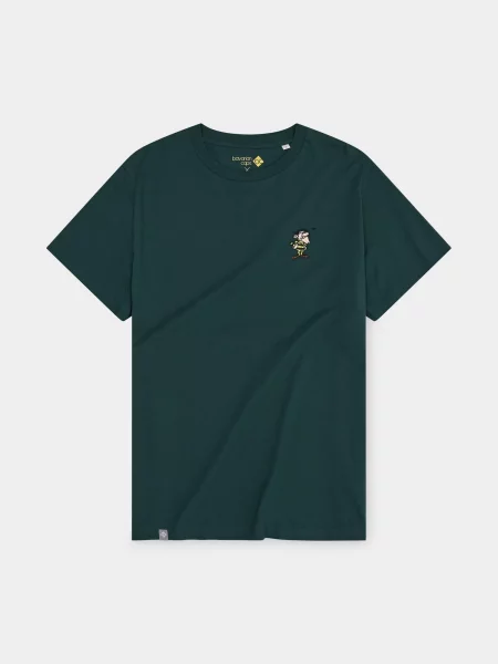 Bavarian Caps Majica T-Shirt "Grantler Klub: Joe Dalton" dunkelgrün tamno zelena