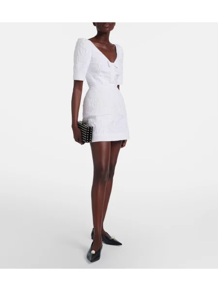 Rochie Shushu/tong cu funde alb