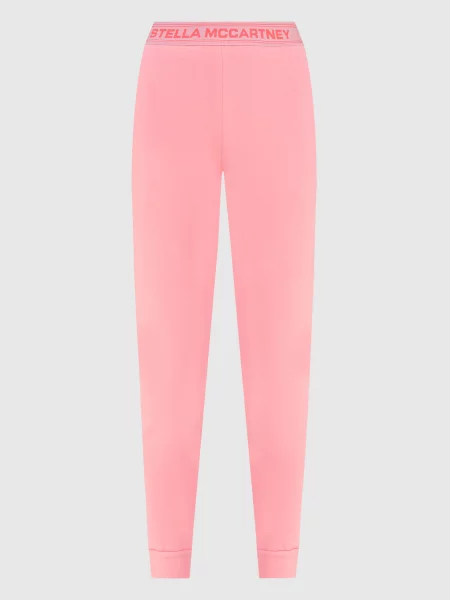 Брюки Stella Mccartney розовые