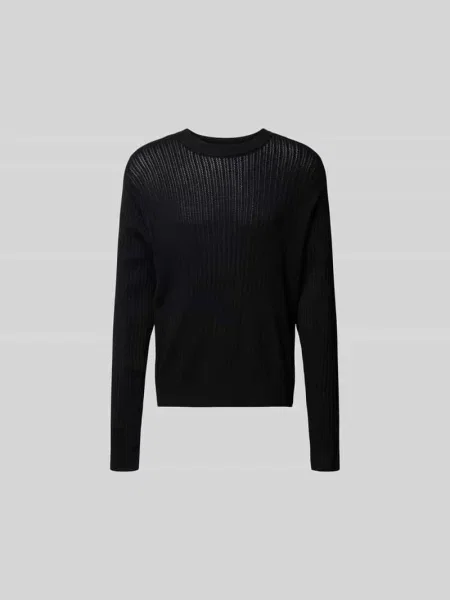 Sweter w dzianinowym wyglądzie Won Hundred czarny