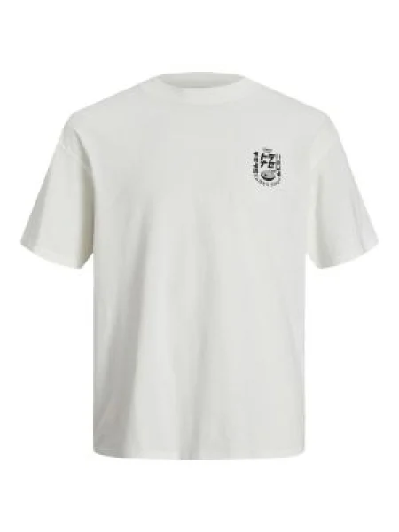 JACK & JONES Tricou Dirk gri / negru / alb