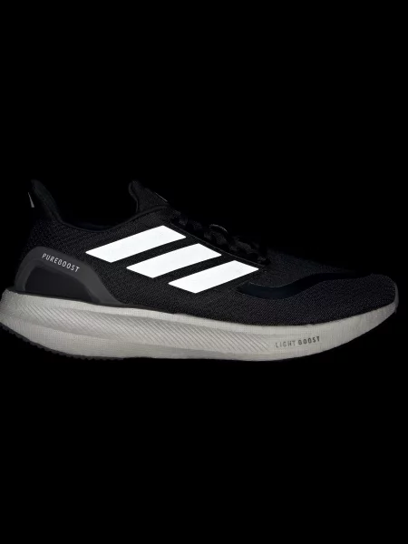 Переработанный кроссовки для бега Adidas для бега черные