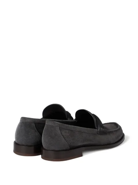 Pantofi loafer Brunello Cucinelli negru