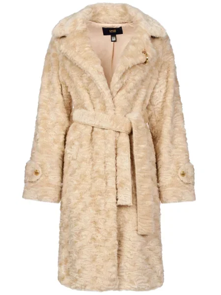 Шуба Cavalli Class бежева