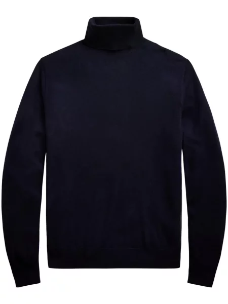Pulover Ralph Lauren Purple Label din cașmir albastru