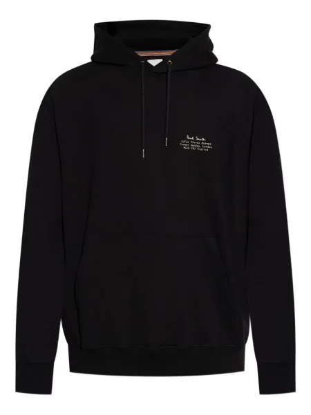 Hanorac cu glugă Paul Smith cu imagine negru