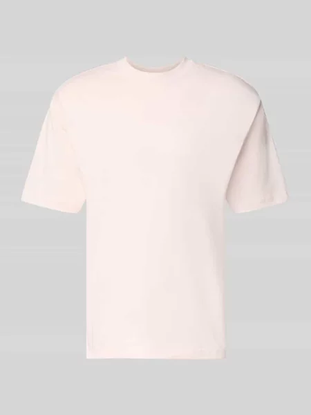 T-shirt o kroju regular fit z czystej bawełny Mcneal różowa