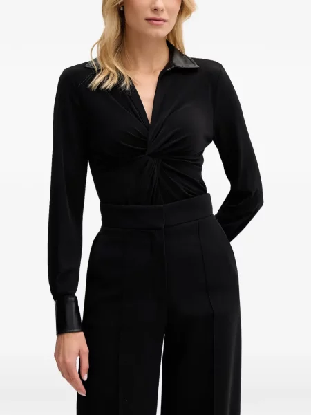 Lung bluză Dkny negru