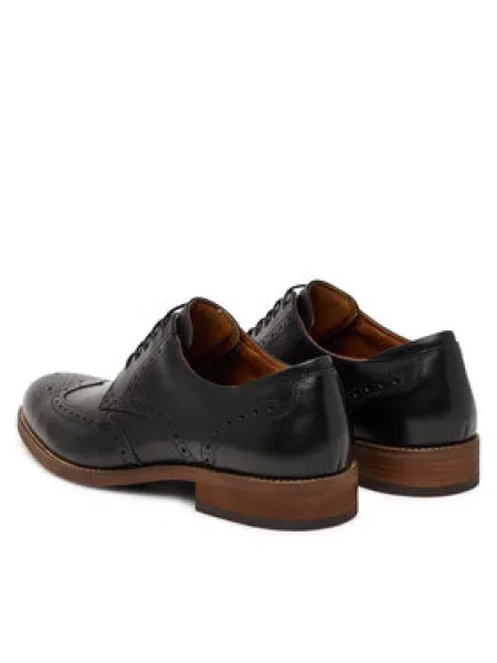 Nizki čevlji Clarks CraftRemi Tip črna
