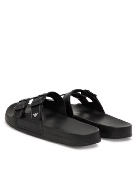 Natikače Emporio Armani crna