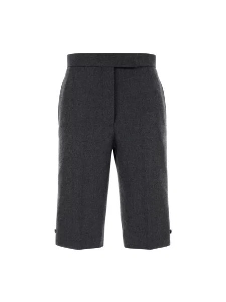 Bermudy Thom Browne wełniane szare