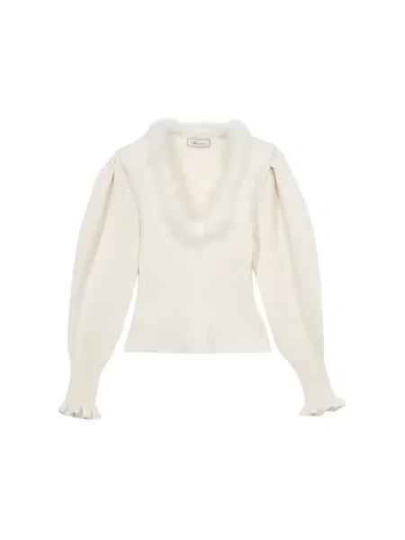 Sweter Blumarine biały