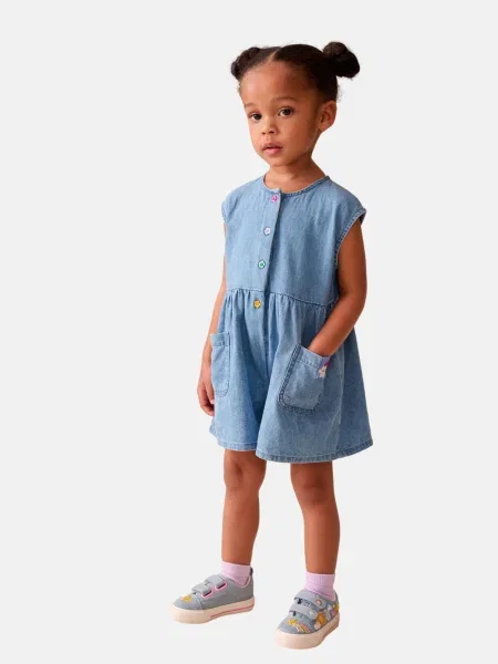 Next Salopetă denim albastru