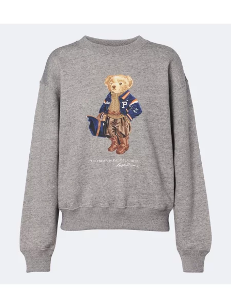 Tricou polo Polo Ralph Lauren gri