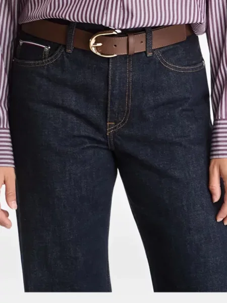 Cămașă Gant cu broderie cu dungi violet