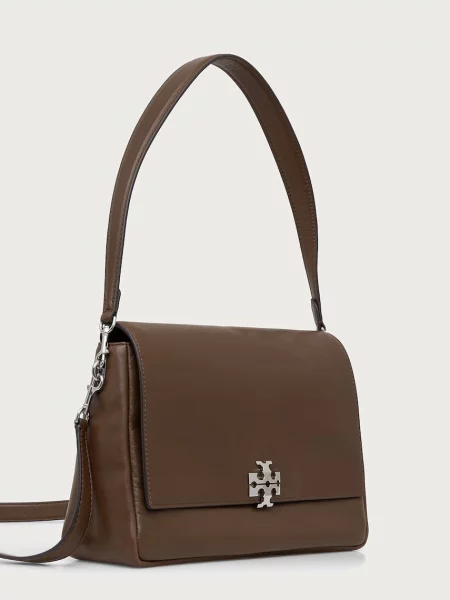 TORY BURCH De piele geantă pe umăr Charlie maro