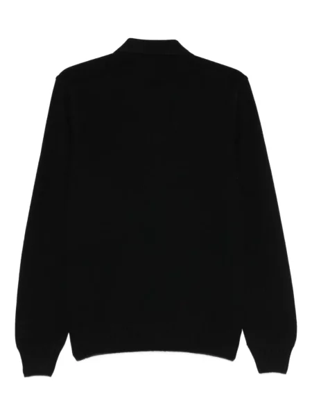 Cardigan Fileria din cașmir negru