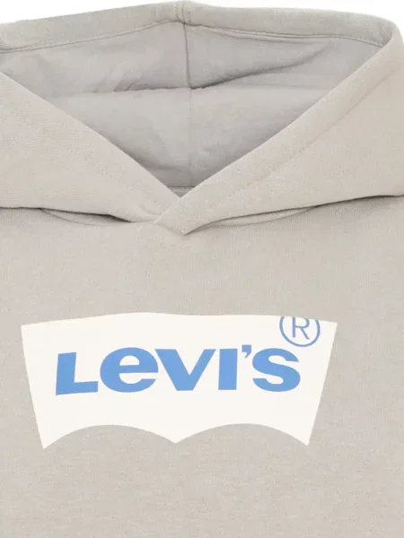 Bluza z kapturem dziecięca Levi's szara