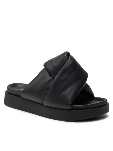 Natikače Inuikii Soft Crossed Black crna