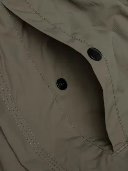 Pruhované stahovací šňůrka kalhoty Pleasures zelené