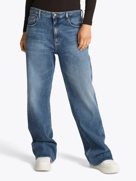 Tommy Jeans Džinsai Mia tamsiai džinso mėlyna