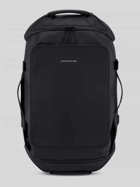 Plecak z workiem na płyny model ‘LISBON DUFFLE BACKPACK’ Kapten & Son czarny