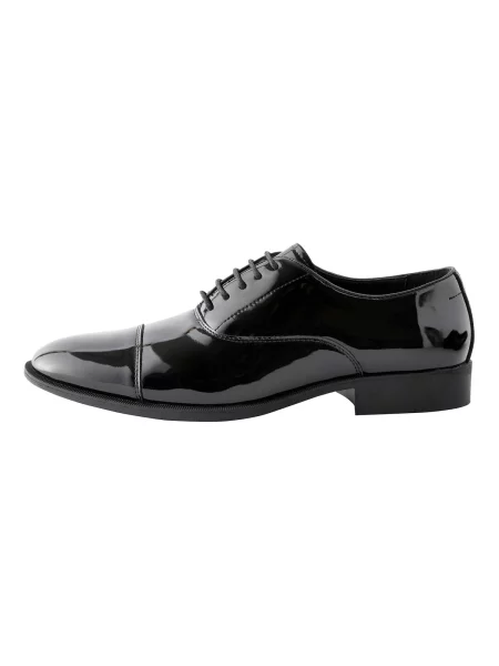 Next Pantofi cu șireturi negru
