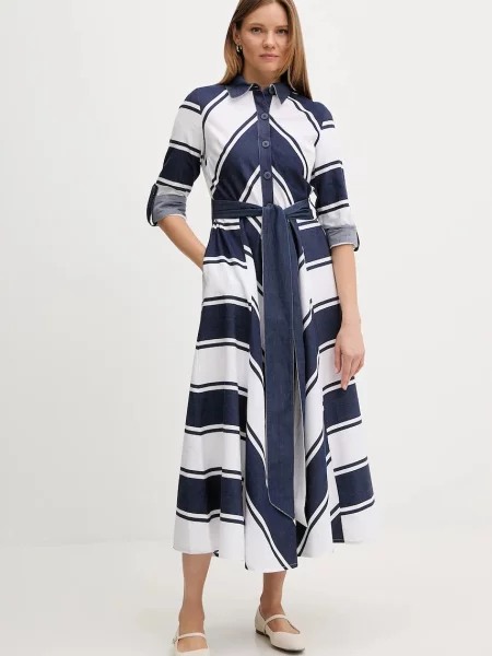 Joseph Ribkoff sukienka granatowa