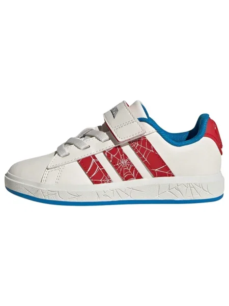 ADIDAS SPORTSWEAR Sportovní boty Marvel Spider-Man Grand Court červená / černá bílá