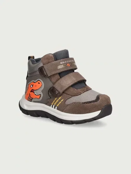 Skechers gyerek téli cipő DYNAMIC TRAIL DINO-SCOUTS barna