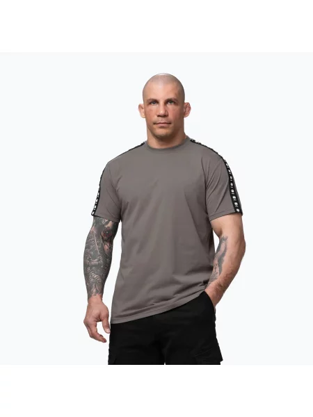 Tricou pentru bărbați Pitbull Tape Nugget taupe
