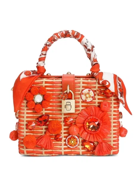 Geantă Dolce & Gabbana portocaliu