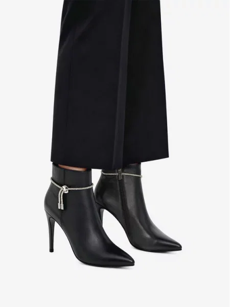 Botine Eva Minge negru