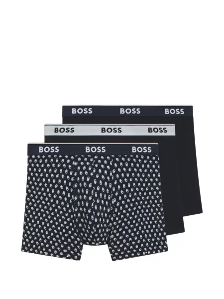 Boxeri Boss cu autograf albastru