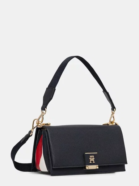 Geanta crossbody Tommy Hilfiger albastru