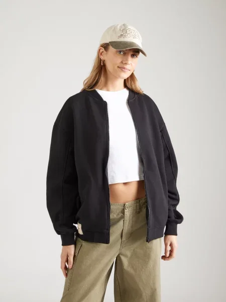 ALPHA INDUSTRIES Geacă de primăvară-toamnă Studio Edition' negru