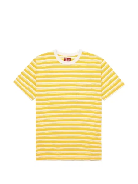 Tricou Fortela cu dungi galben