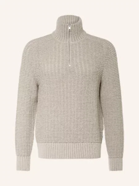 Marc O'polo Sweter Typu Troyer beige beżowy
