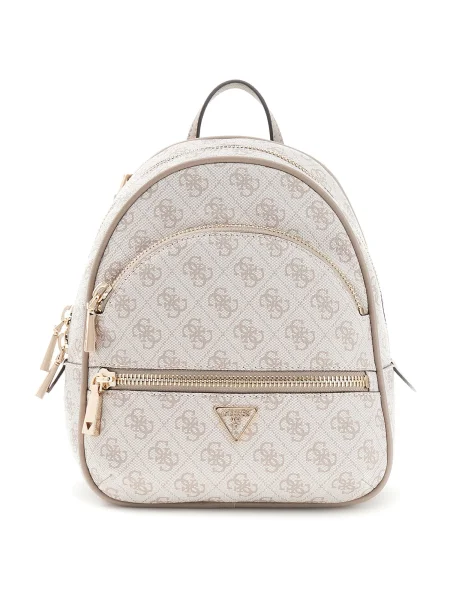 GUESS Ruksak MANHATTAN II ecru/prljavo bijela / svijetlosmeđa bež