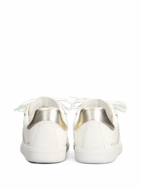 Sneakerși Michael Kors din piele alb