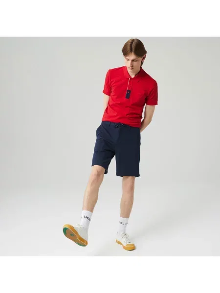 Bermudy Lacoste granatowe