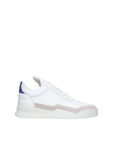 Sneakersy Filling Pieces skórzane białe
