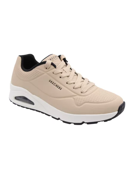 Sneakersy Skechers beżowe