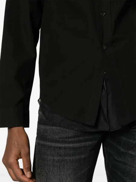 Cămașă R13 din organza negru
