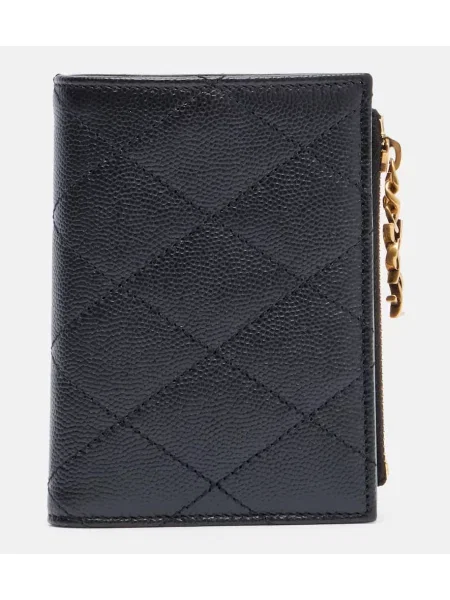 Portofel Saint Laurent din piele negru