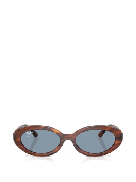 Ochelari de soare ovali Ray-ban maro